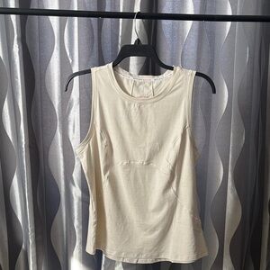 Spyder Women's Cream Sleeveless Top